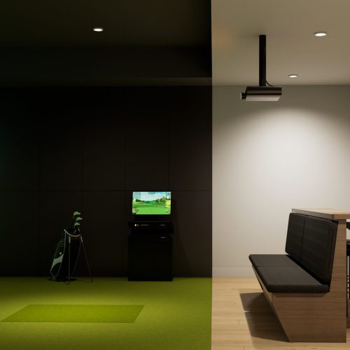 Golf Simulator View 02